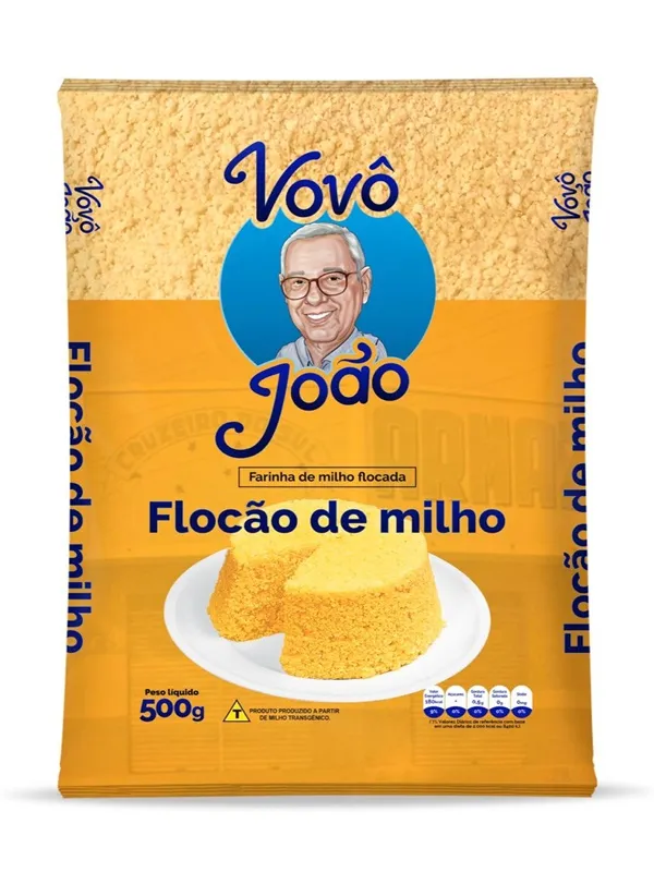 FLOCAO DE MILHO VOVO JOAO 500G