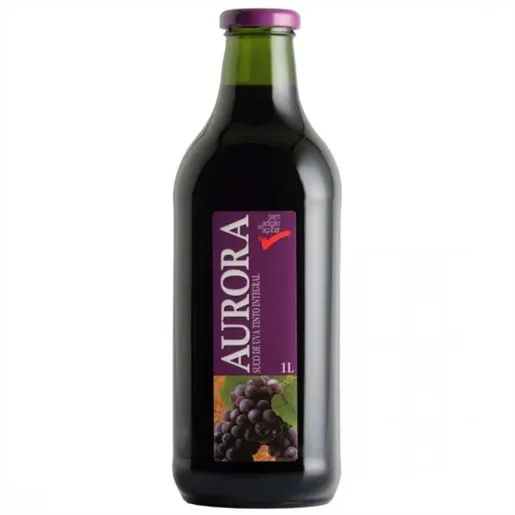 SUCO DE UVA AURORA INTEG TINTO 1L